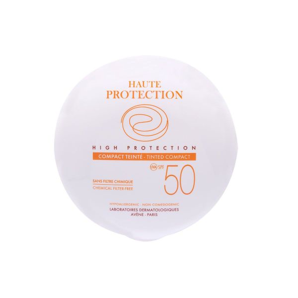 Crème compacte solaire SPF50 dorée