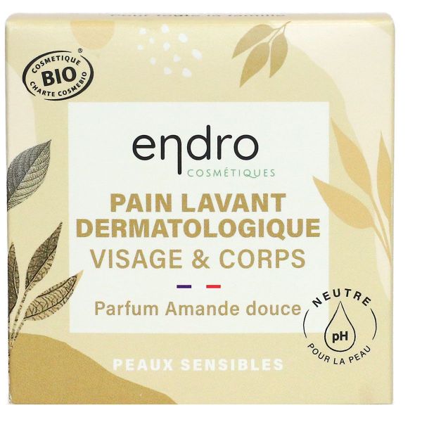Pain lavant dermatologique amande douce 85ml
