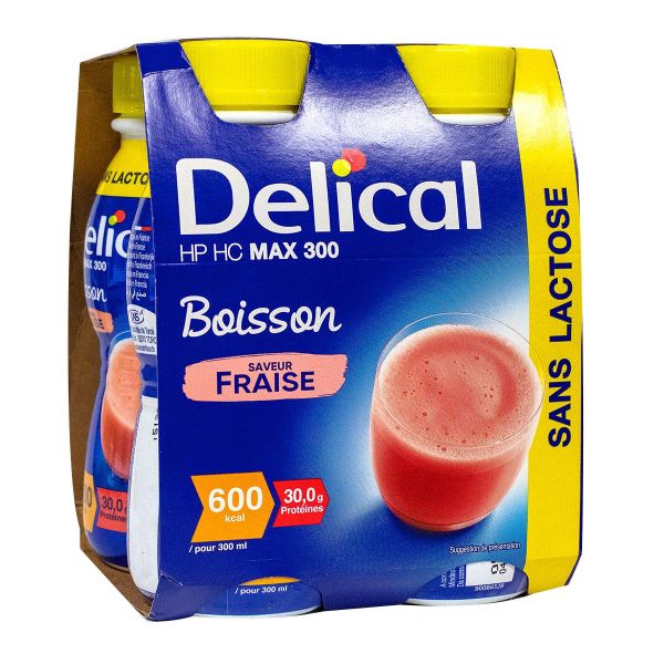 Boisson lactée MAX.300 fraise 4x300ml