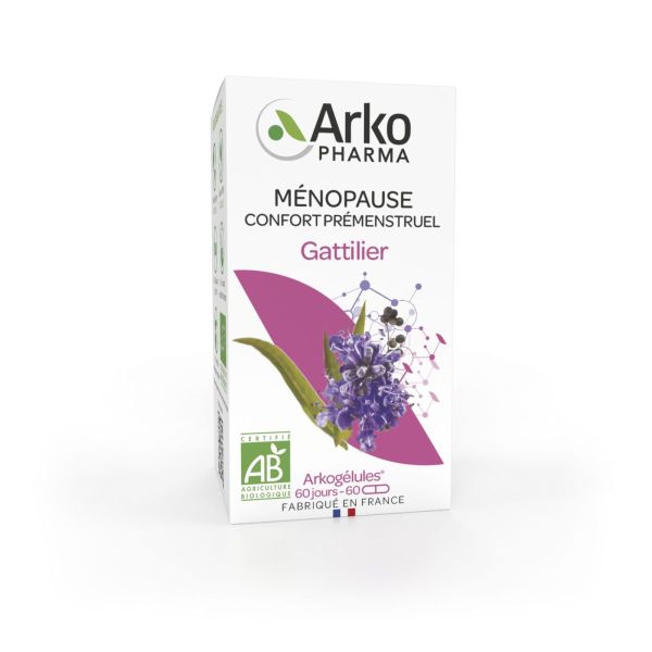 Arkogélules gattilier 60 gélules