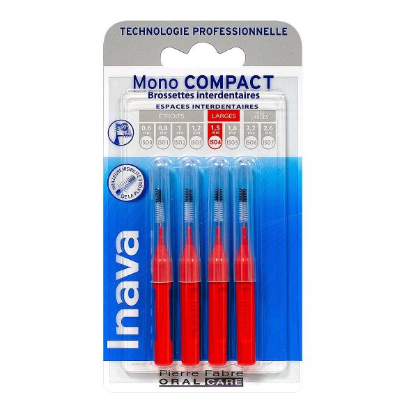 4 brossettes mono compact 1,5mm