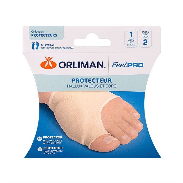 Protecteur hallux valgus & cors Feetpad 1 unité