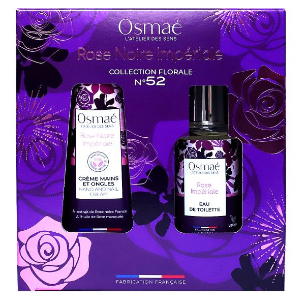 Coffret Rose Noire Impériale collection florale n°52