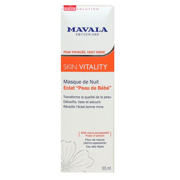 SkinSolution Skin Vitality masque bébé nuit 65ml