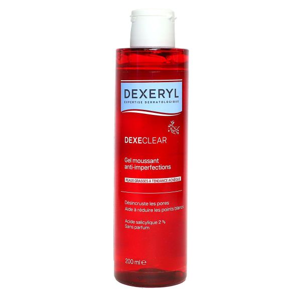 Dexeclear gel moussant anti-imperfections 200ml