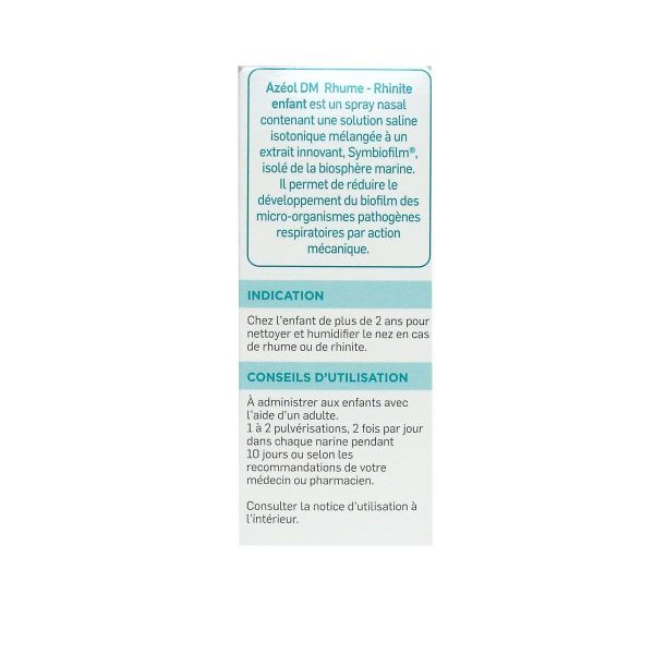 Azeol DM rhinite rhinosinusite enfant spray nasal 20ml