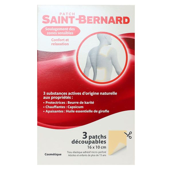 3 patchs chauffants douleurs musculaires et articulaires