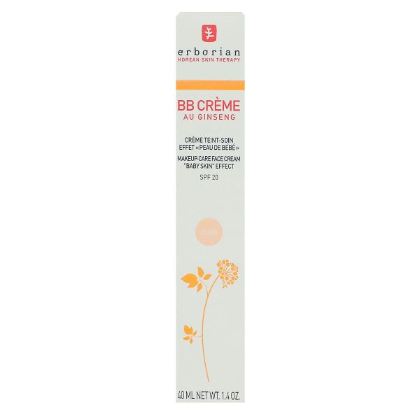 BB crème au ginseng soin effet peau de bébé SPF20 teinte claire 40ml