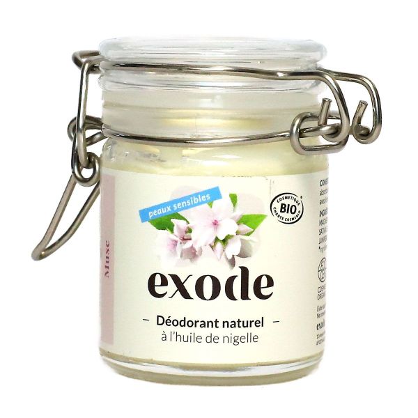 Déodorant baume naturel bio huile nigelle musc peau sensible 50g