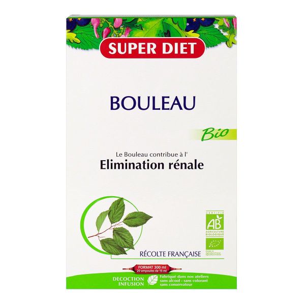 Bouleau bio 20x15ml