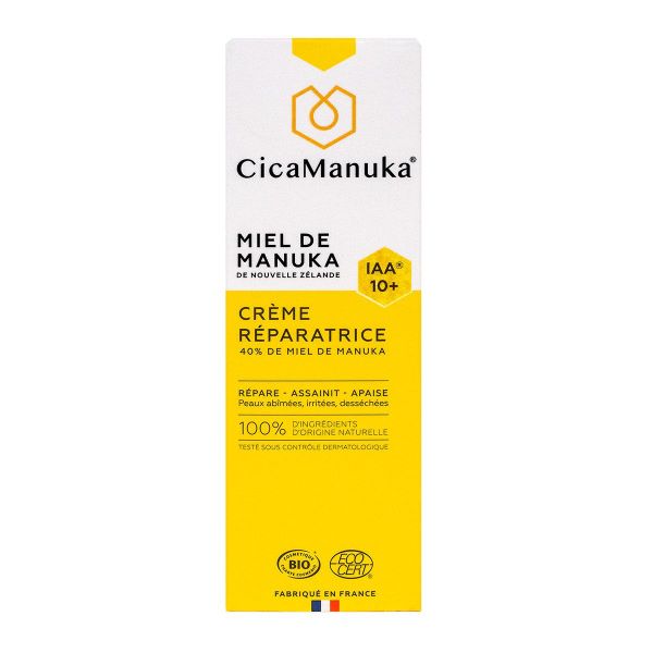 Crème réparatrice miel de Manuka IAA 10+ 40ml