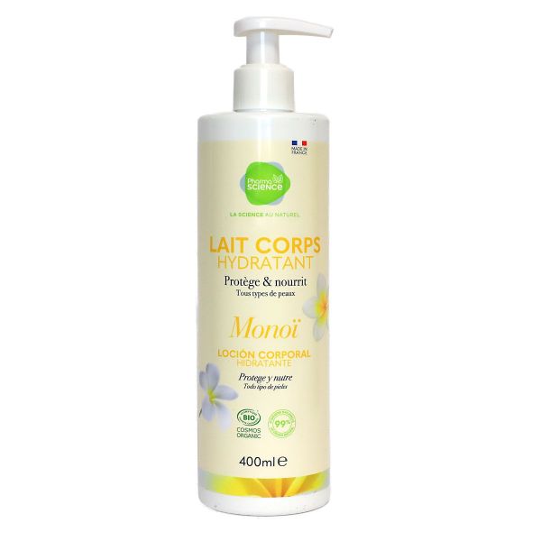 Lait corps hydratant Monoï bio 400ml