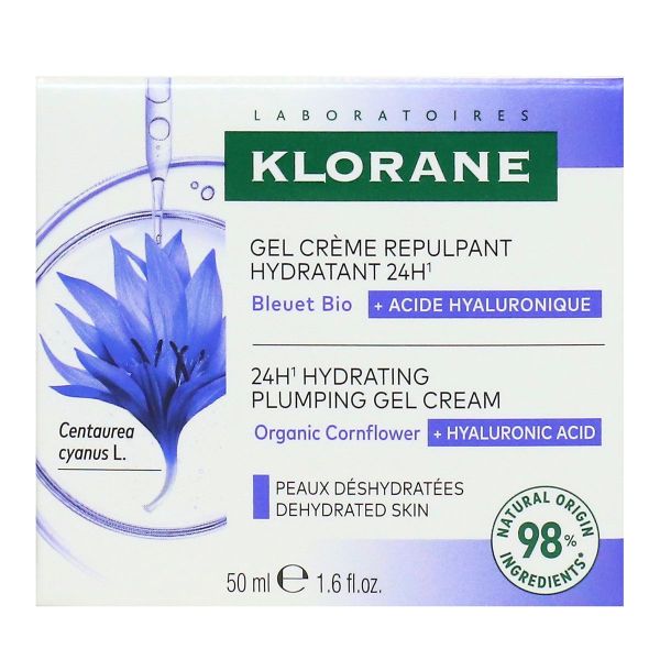 Gel creme repulpant hydratant 24h 50ml