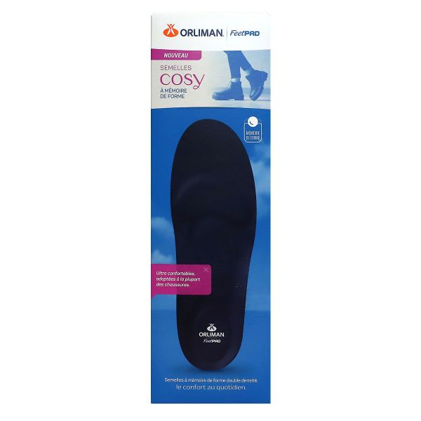 FeetPad Cosy semelles à mémoire de forme femme taille 37/38