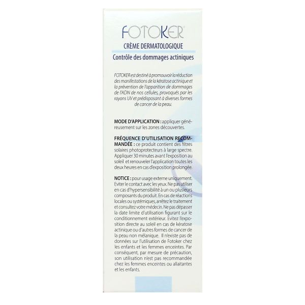 Fotoker crème dermatologique 50ml