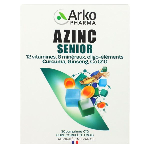 Azinc Senior 30 comprimés