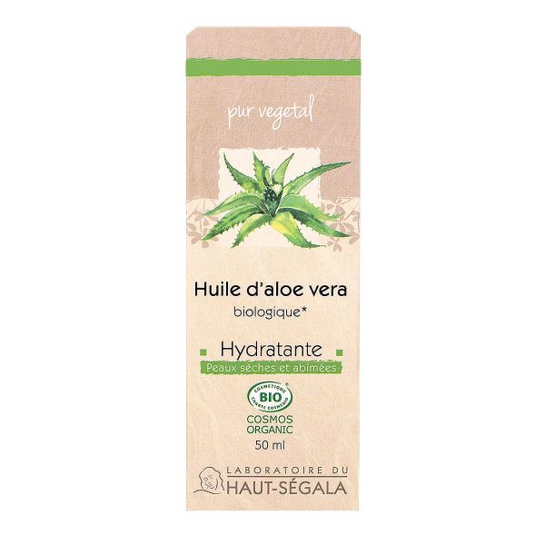 Huile d'aloe vera bio 50ml