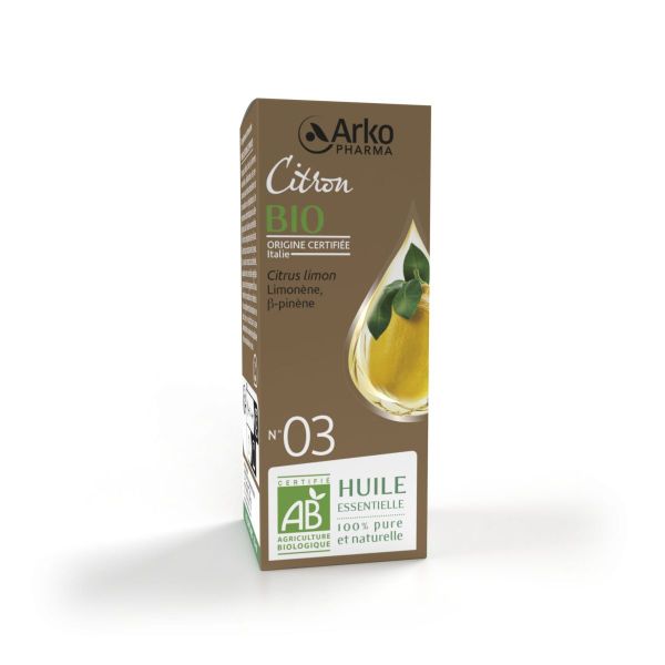 Huile essentielle n°03 citron 10ml