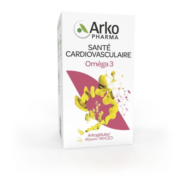 Arkogélules oméga 3 180 capsules