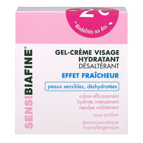 Gel-crème visage désaltérant 50ml