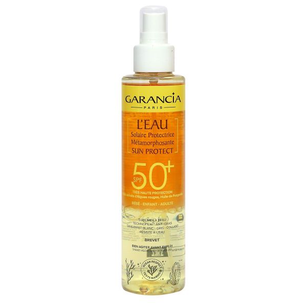 Sun Protect l'Eau solaire protectrice métamorphosante SPF50+ 150ml