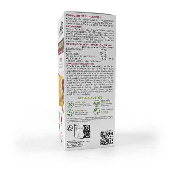 ArkoRoyal sirop junior bio 140ml