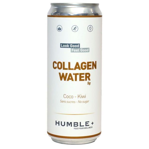 Eau pétillante au collagène coco-kiwi 330ml