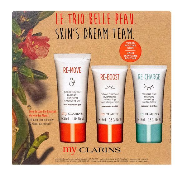 My Clarins coffret le Trio Belle Peau soins visage