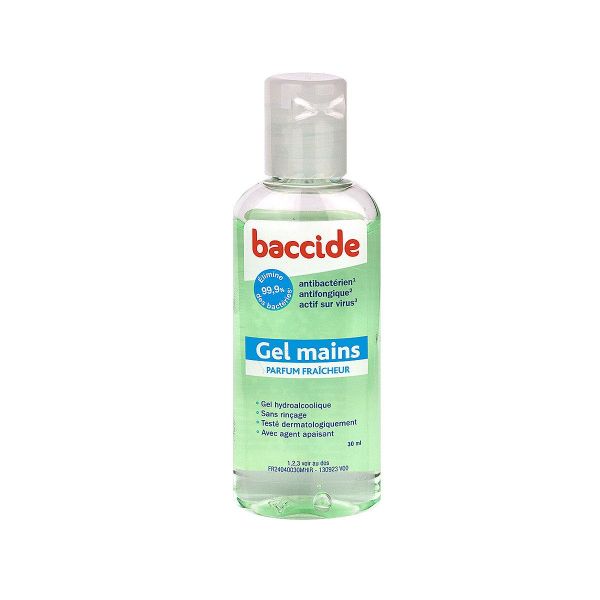 Gel hydroalcoolique mains fraîcheur 30ml