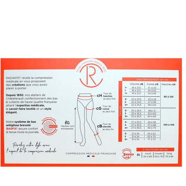 Basfix chaussettes Voilisim ambre doré moyen taille 1