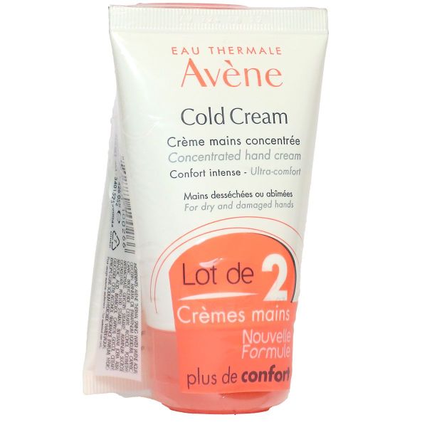 Crème mains concentrée Cold Cream 2x50ml