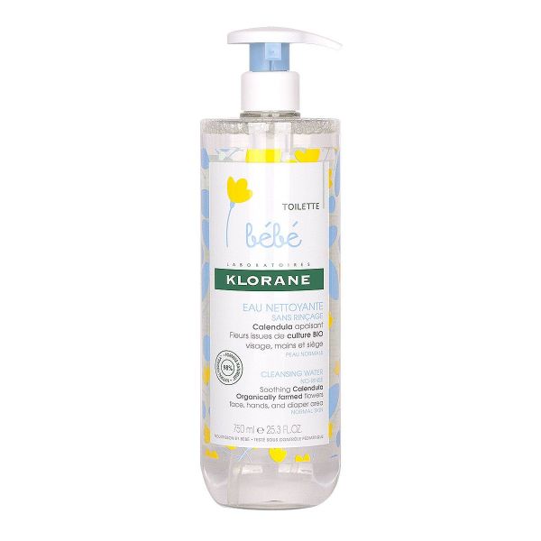 Bébé eau nettoyante sans rinçage 750ml