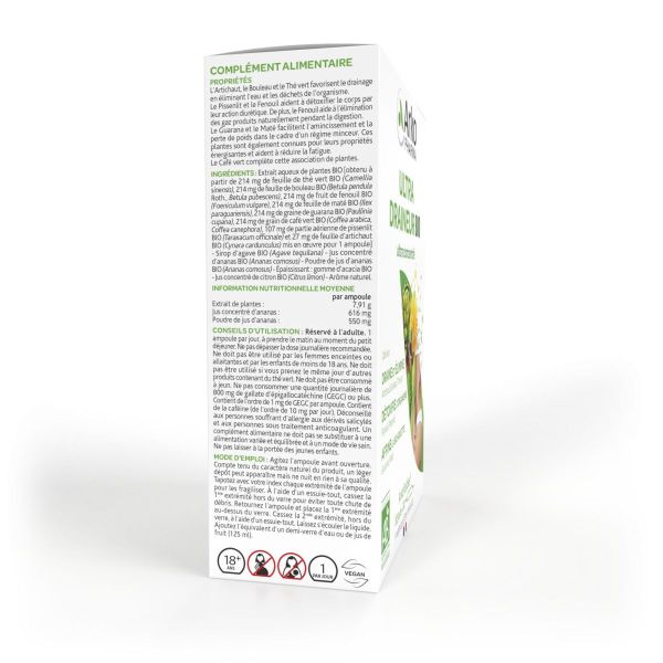 Ultra Draineur bio ultra concentré 30 ampoules