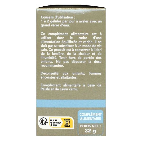 Reishi 60 gélules végétales