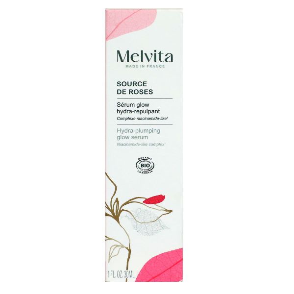 Sources de rose serum Glow Hydra-repulpant bio 30ml
