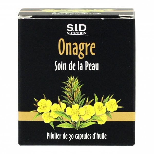 Soin de la peau onagre 30 capsules