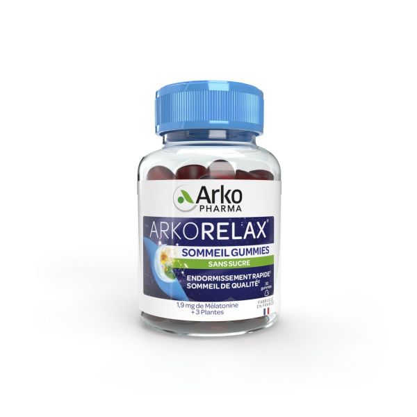Arkorelax sommeil 30 gummies