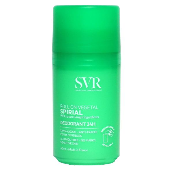 Spirial déodorant végétal 24h roll-on 50ml