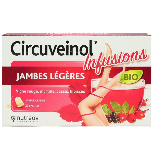 Circuveinol jambes légères bio 20 sachets