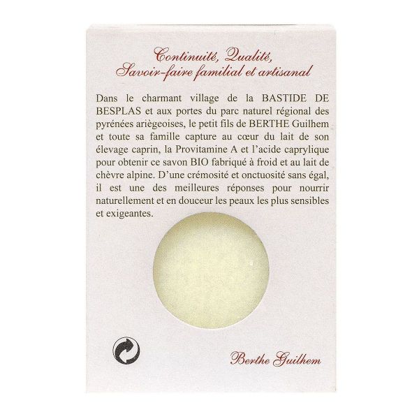 Savon surgras bio menthe verte 100g