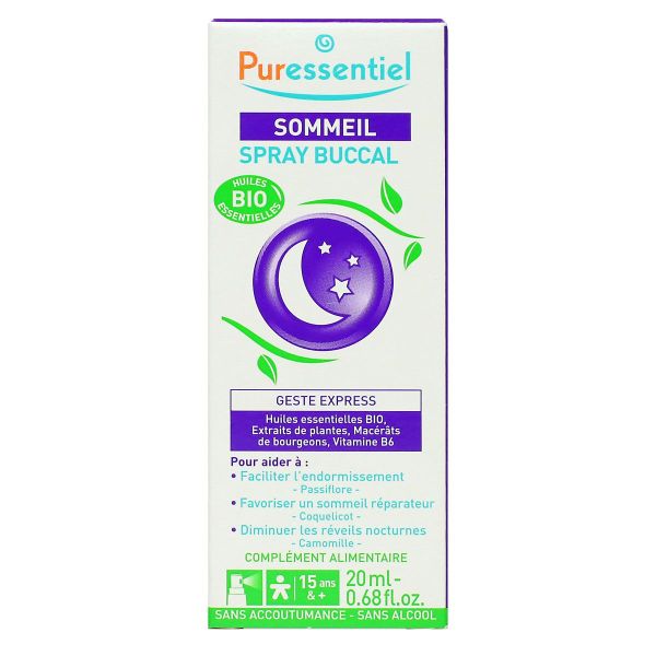 Sommeil spray buccal bio 20ml