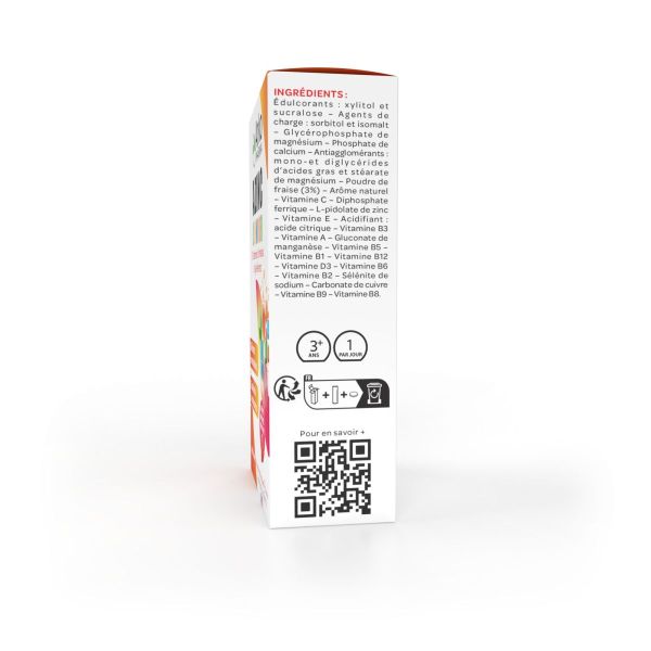 Junior vitalité 30 comprimés cola