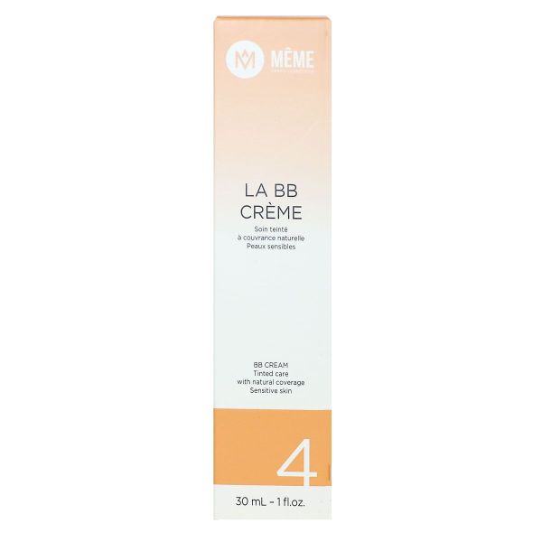 La BB crème soin teinté à couvrance naturelle peau sensible n°4 30ml