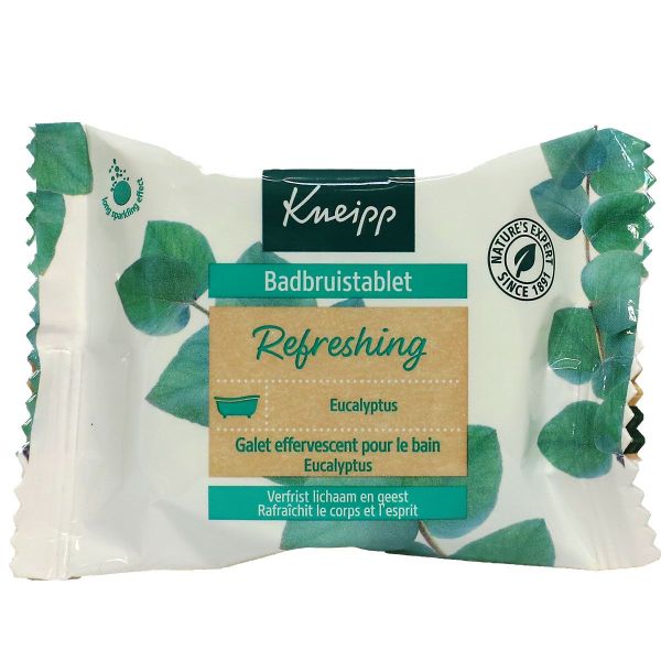 Galet bain effervescent eucalyptus 80g