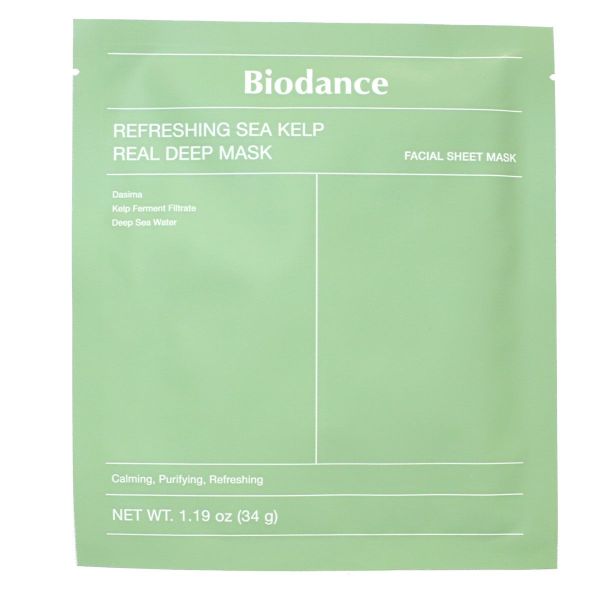 Refreshing Sea Kelp 1 lingette masque facial 34g