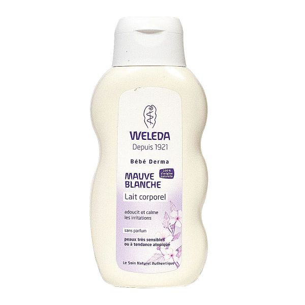 Bébé Derma lait corporel mauve blanche 200ml