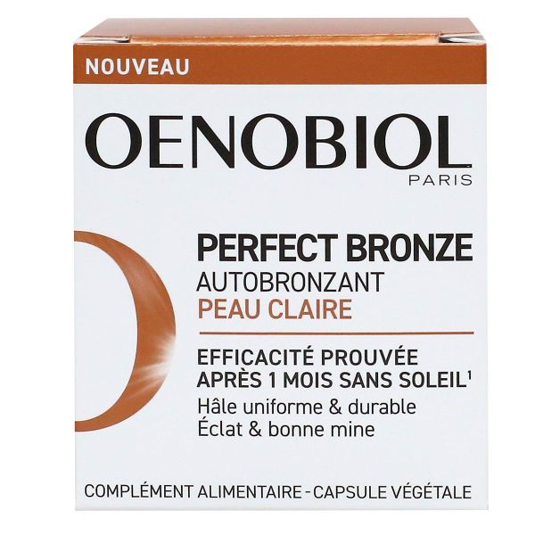 Perfect Bronze autobronzant 1 mois peau claire 30 capsules