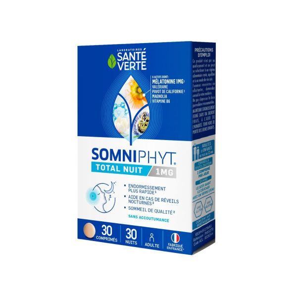30 comprimés Mélatonine Somniphyt 30'