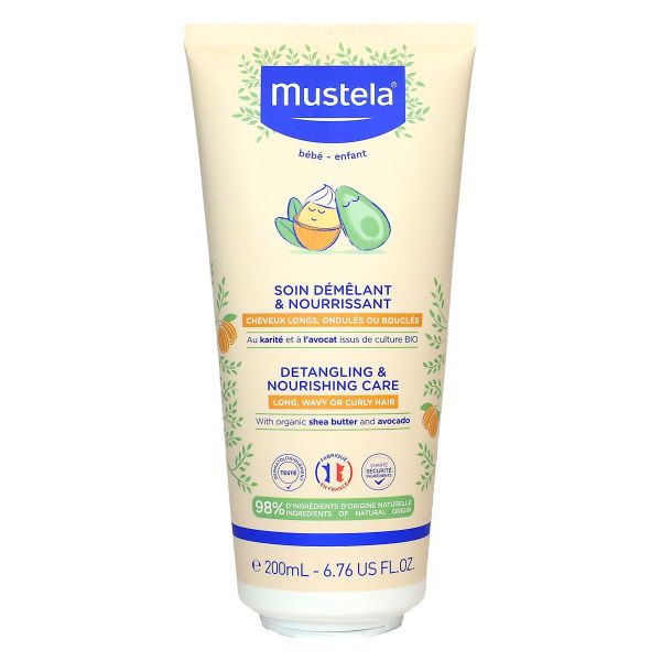 Bébé soin demelant et nourissante cheveux longs 200ml