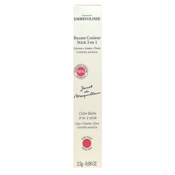 Secret de maquilleurs baume stick 3en1 couleur Nude 2,5g